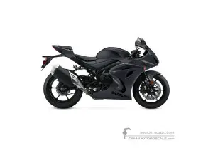 Naklejki do Suzuki GSXR1000 2021 - Czarny • Suzuki Naklejki OEM