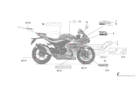 Suzuki GSXR10000RZ 2021 - Niebieski
