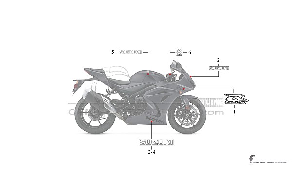 Suzuki GSXR1000 2021 - Noir