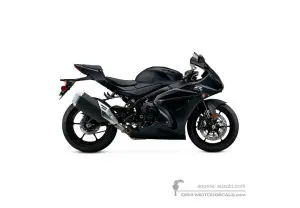 Aufkleber für Suzuki GSXR1000 2022 - Schwarz • Suzuki OEM-Aufkleber