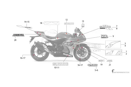Suzuki GSXR10000RZ 2022 - Blue