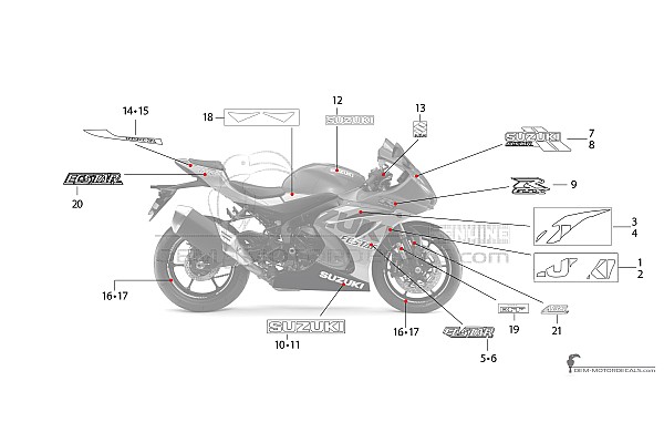 Suzuki GSXR10000RZ 2022 - Blu
