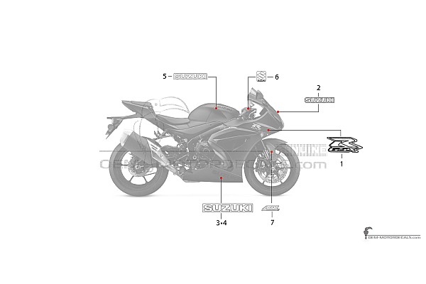 Suzuki GSXR1000 2022 - Black