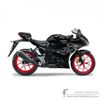 Suzuki GSXR125 2021 - Nero - Titan Black