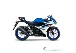 Adesivi per Suzuki GSXR125 2026 • Suzuki Adesivi OEM