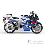 Suzuki GSXR600 1998 - Blue White