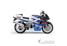 Adesivi per Suzuki GSXR600 1998 - Blu Bianco • Suzuki Adesivi OEM