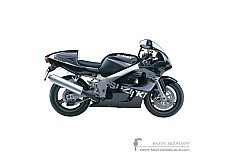 Decals for Suzuki GSXR600 1999 - Black • Suzuki OEM Decals