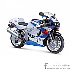 Suzuki GSXR600 1999 - Blue White