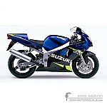Suzuki GSXR600 2001 - Bleu
