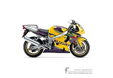 Aufkleber für Suzuki GSXR600 2003 - Gelb • Suzuki OEM-Aufkleber
