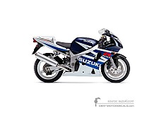 Pegatinas para Suzuki GSXR600 2003 - Azul Blanco • Suzuki Pegatinas OEM
