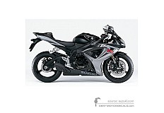 Autocollants pour Suzuki GSXR600 2006 - Gris • Suzuki Autocollants OEM