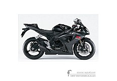 Adesivi per Suzuki GSXR600 2007 - Nero • Suzuki Adesivi OEM