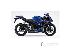 Pegatinas para Suzuki GSXR600 2007 - Azul • Suzuki Pegatinas OEM