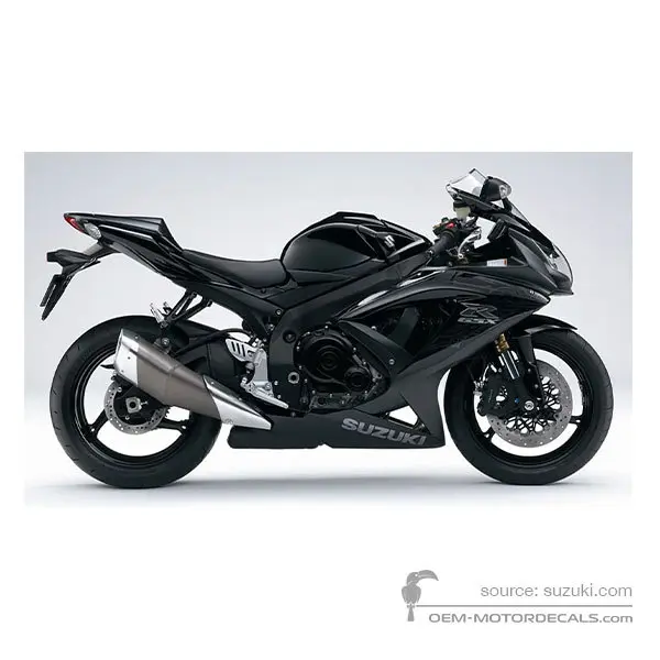 Suzuki GSXR600 2009 - Nero - Space Black