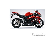 Decals for Suzuki GSXR600 2009 - Orange • Suzuki OEM Decals