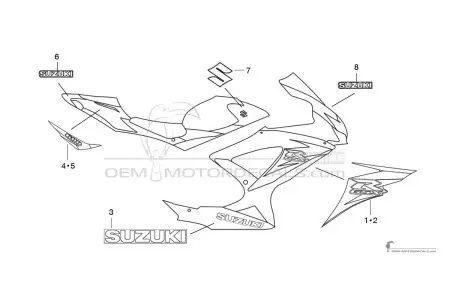 Suzuki GSXR600 2010 - White