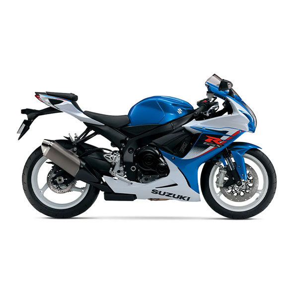 Stickers voor Suzuki GSXR600 2013 - Blauw • Suzuki OEM Stickers