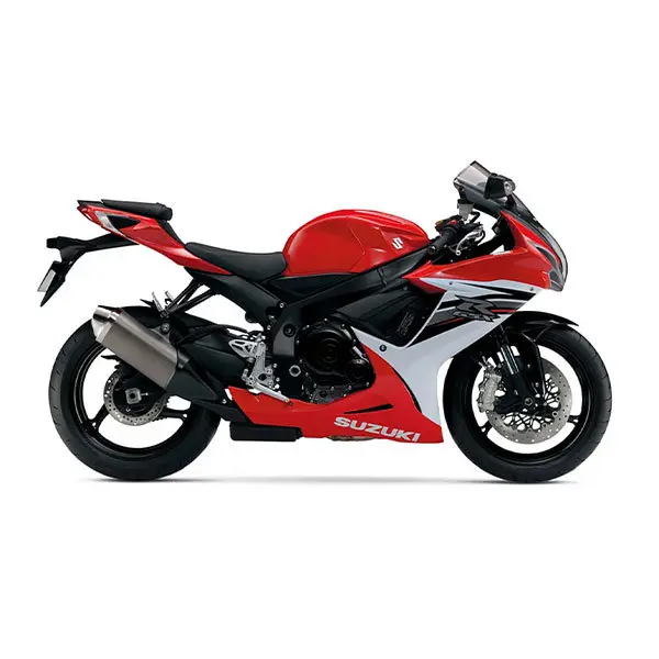 Suzuki GSXR600 2013 - Rosso - Pearl Mira Red / Pearl Glacier White