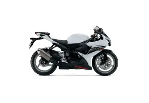 Autocollants pour Suzuki GSXR600 2013 - Blanc • Suzuki Autocollants OEM