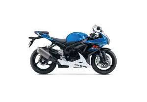 Autocollants pour Suzuki GSXR600 2014 - Bleu • Suzuki Autocollants OEM