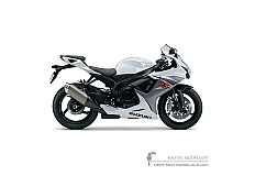 Decals for Suzuki GSXR600 2015 - White • Suzuki OEM Decals