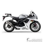 Suzuki GSXR600 2018 - Argent
