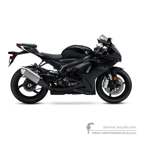Suzuki GSXR600 2020 - Nero - Glass Sparkle Black