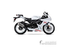 Autocollants pour Suzuki GSXR600 2020 - Blanc • Suzuki Autocollants OEM