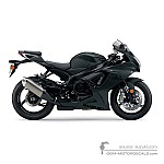 Suzuki GSXR600 2021 - Schwarz