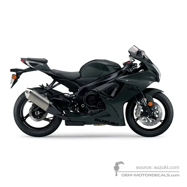Suzuki GSXR600 2021 - Nero - Mat Black Metallic No. 2