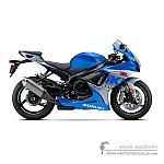 Suzuki GSXR600 2021 - Blau
