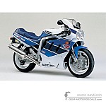 Suzuki GSXR750 1990 - Blau Weiss