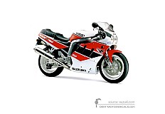 Adesivi per Suzuki GSXR750 1990 - Bianco • Suzuki Adesivi OEM