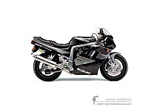 Adesivi per Suzuki GSXR750 1991 - Nero • Suzuki Adesivi OEM