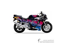 Adesivi per Suzuki GSXR750 1992 - Nero • Suzuki Adesivi OEM