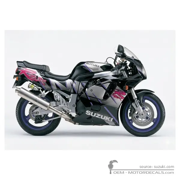 Suzuki GSXR750 1992 - Nero - Pearl Novelty Black / Traditional Silver Metallic