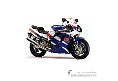 Adesivi per Suzuki GSXR750 1993 - Blu • Suzuki Adesivi OEM