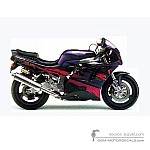 Suzuki GSXR750 1993 - Paars