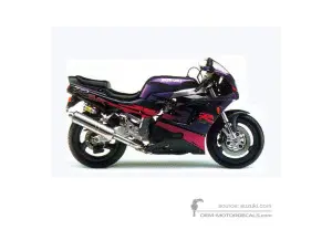 Decals for Suzuki GSXR750 1993 - Purple • Suzuki OEM Decals