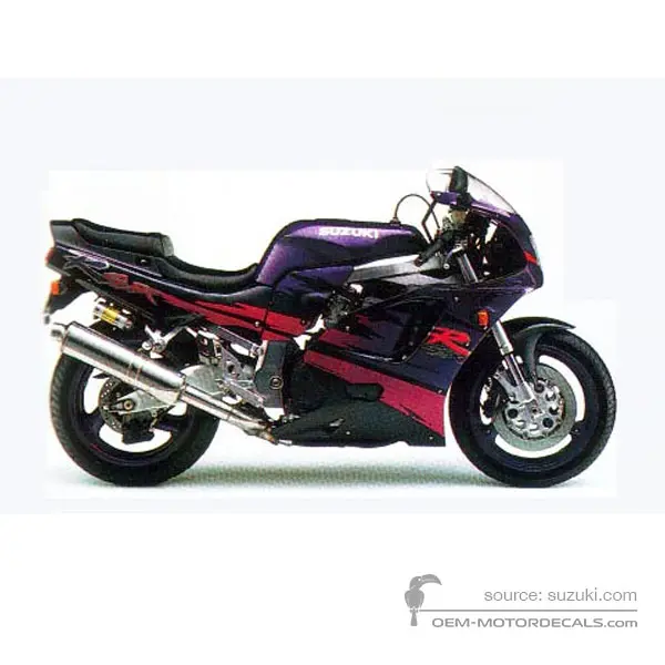Suzuki GSXR750 1993 - Viola - Light Purple Metallic