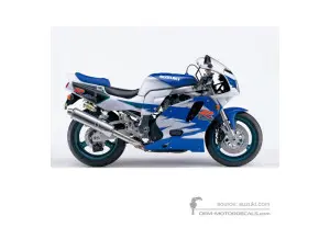 Decals for Suzuki GSXR750 1995 - Blue • Suzuki OEM Decals