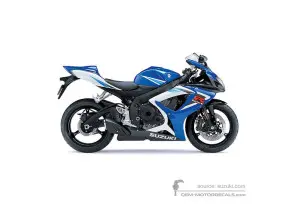 Aufkleber für Suzuki GSXR750 2006 - Blau • Suzuki OEM-Aufkleber