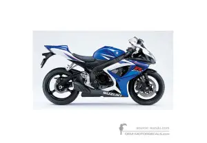 Decals for Suzuki GSXR750 2007 - Blue • Suzuki OEM Decals