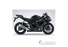 Aufkleber für Suzuki GSXR750 2008 - Schwarz • Suzuki OEM-Aufkleber