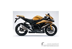 Aufkleber für Suzuki GSXR750 2009 - Gold • Suzuki OEM-Aufkleber