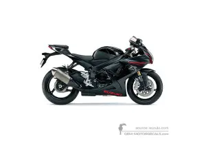 Decals for Suzuki GSXR750 2011 - Black • Suzuki OEM Decals