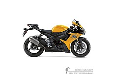 Decals for Suzuki GSXR750 2012 - Yellow • Suzuki OEM Decals