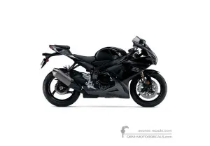 Decals for Suzuki GSXR750 2013 - Gray • Suzuki OEM Decals